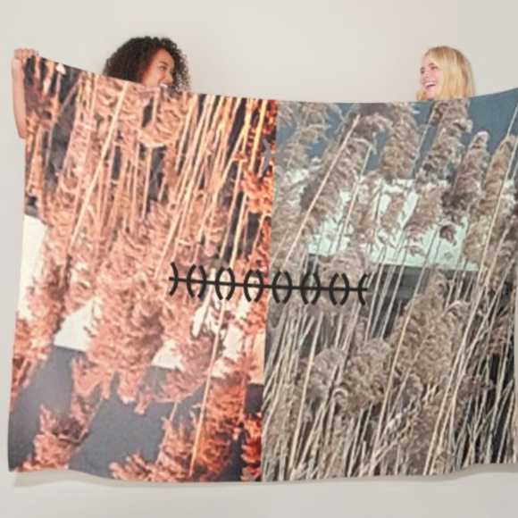 ♓🛏🛏saleAudiophonicArtWear Pisces🐠Fleece Blanket